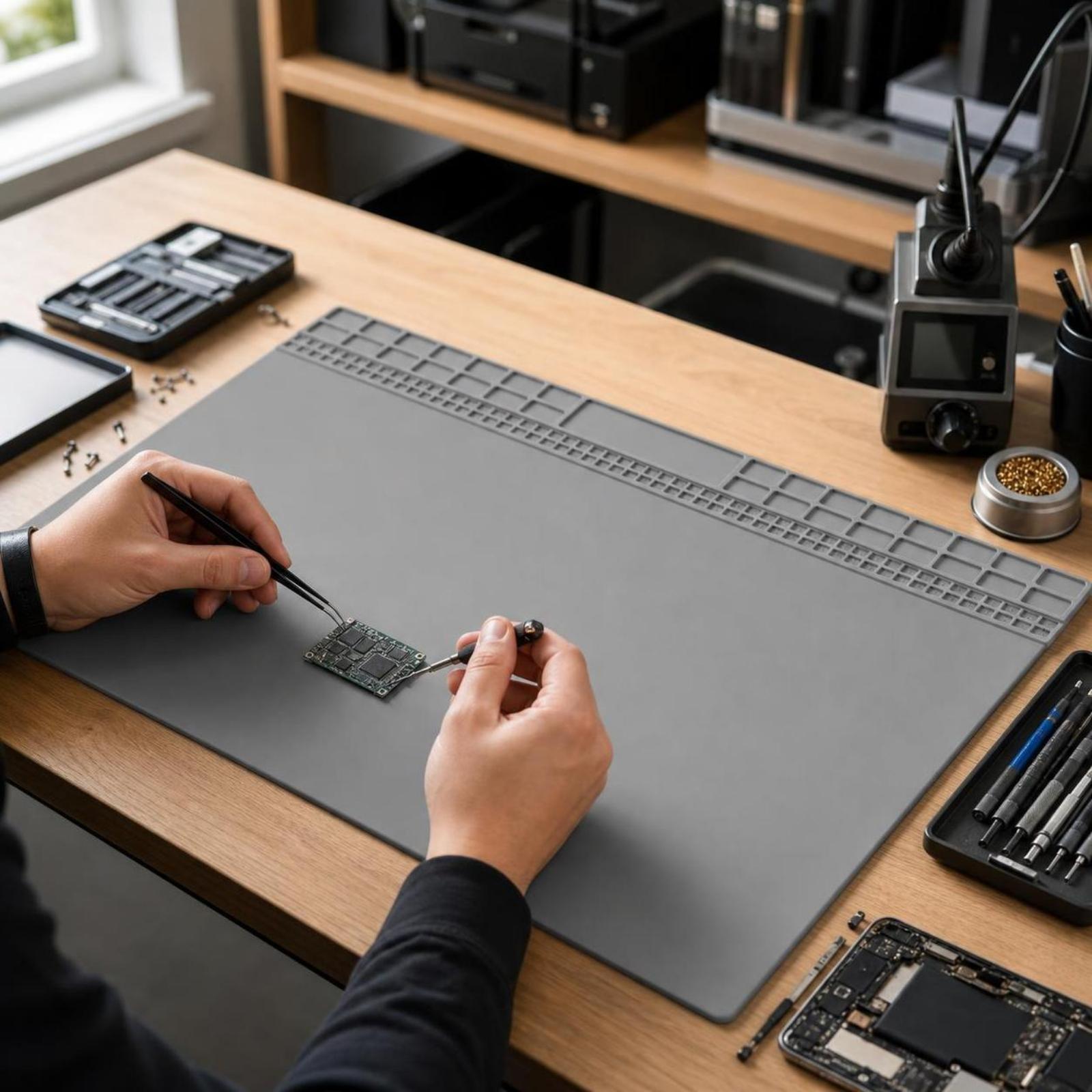 Heat Resistant Pad Silicone So - đánh giá và giá Electronic Repair