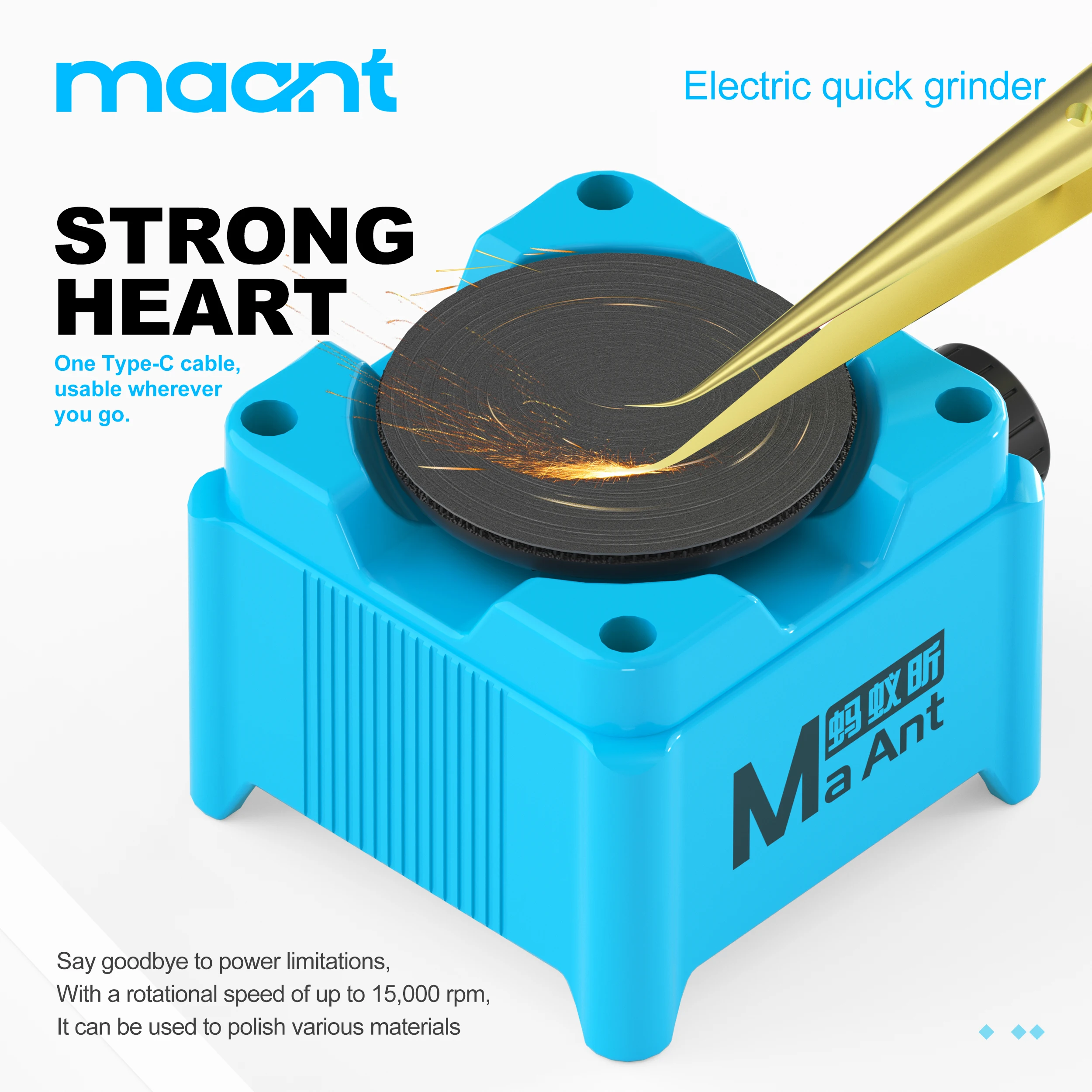 MaAnt KM1 Electric Grinder 700 - đánh giá và giá Electronic Repair