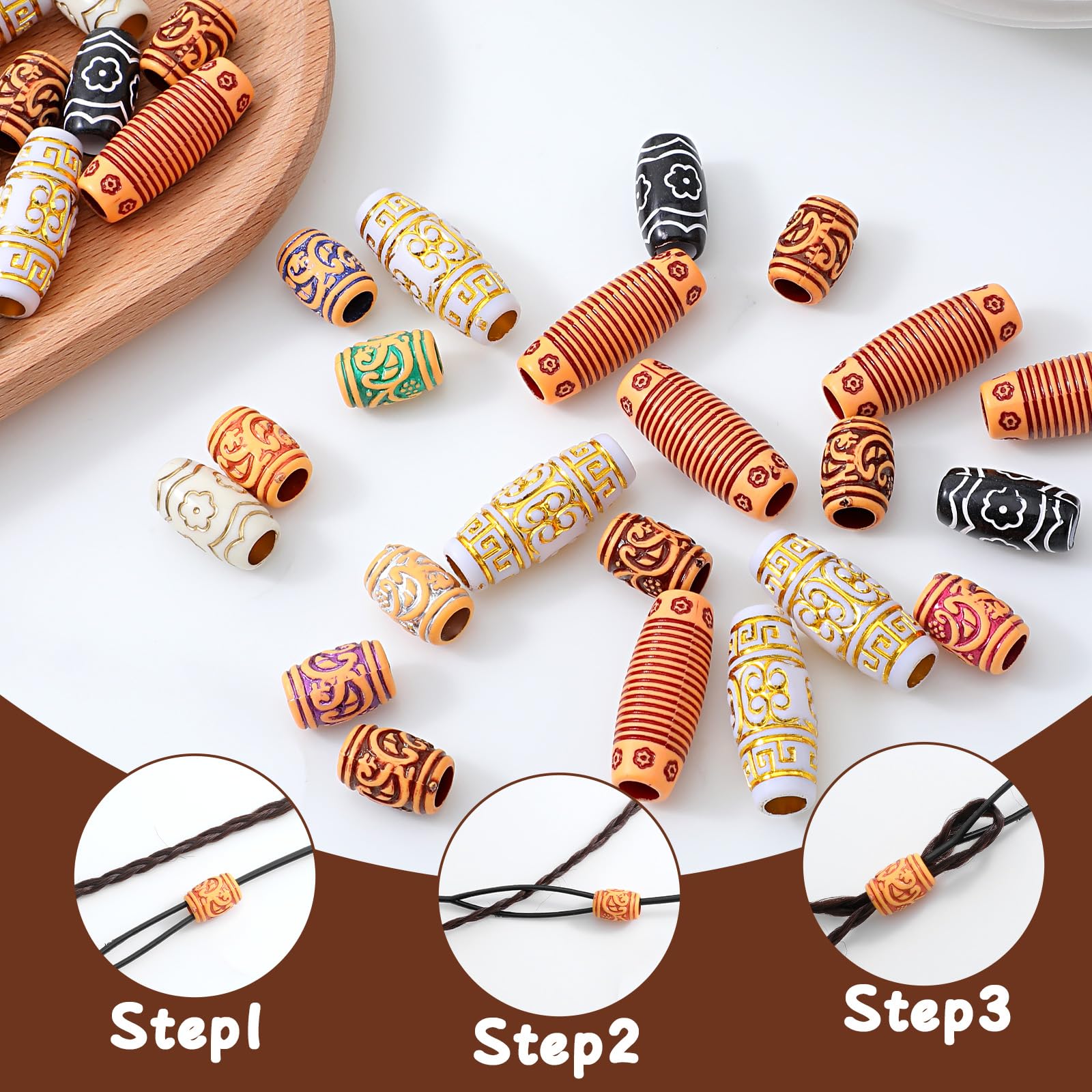 38pcs Hair Beads Rings with Ha - đánh giá và giá Spudger Plastic Set
