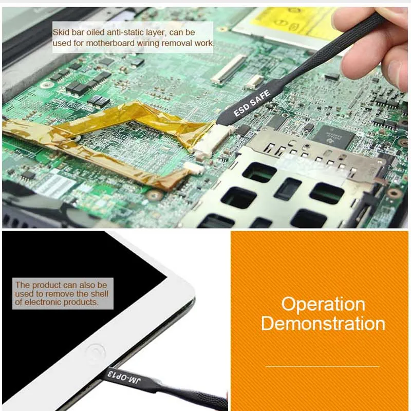 JAKEMY JM-OP13 Multifunctional - đánh giá và giá Spudger Plastic Set