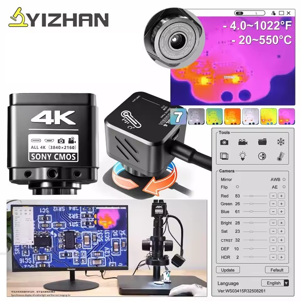 YIZHAN Thermal Imager 256*192  - đánh giá và giá Electronic Repair