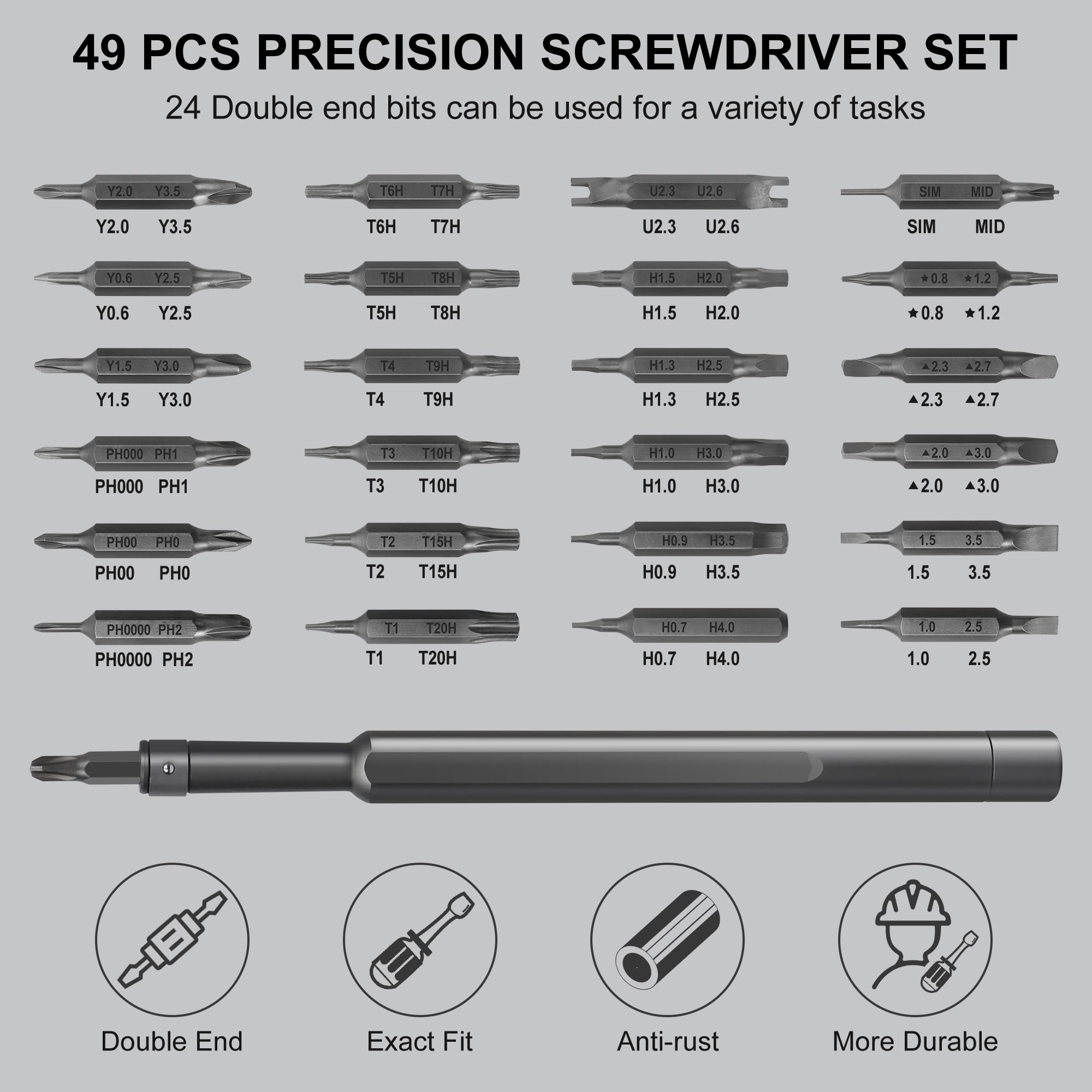 49 in 1 Magnetic Screwdriver S - đánh giá và giá Electronics Repair Xbox